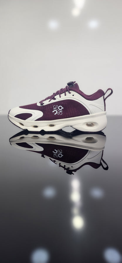 LOEWE x On Running Cloudsolo Sneakers (Burgundy)
