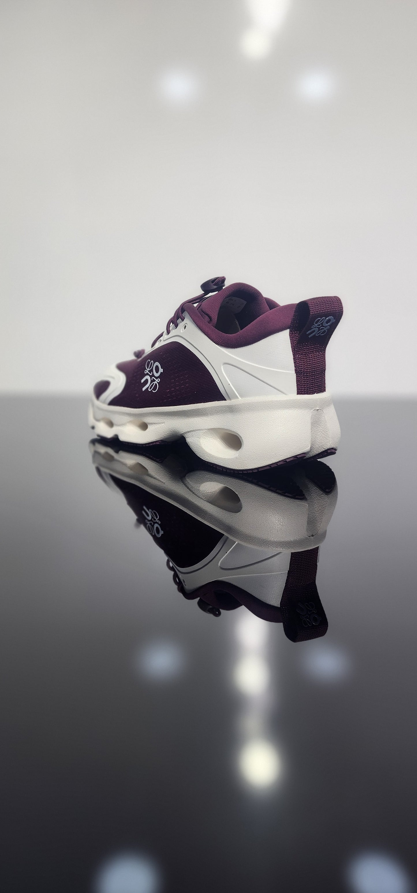 LOEWE x On Running Cloudsolo Sneakers (Burgundy)