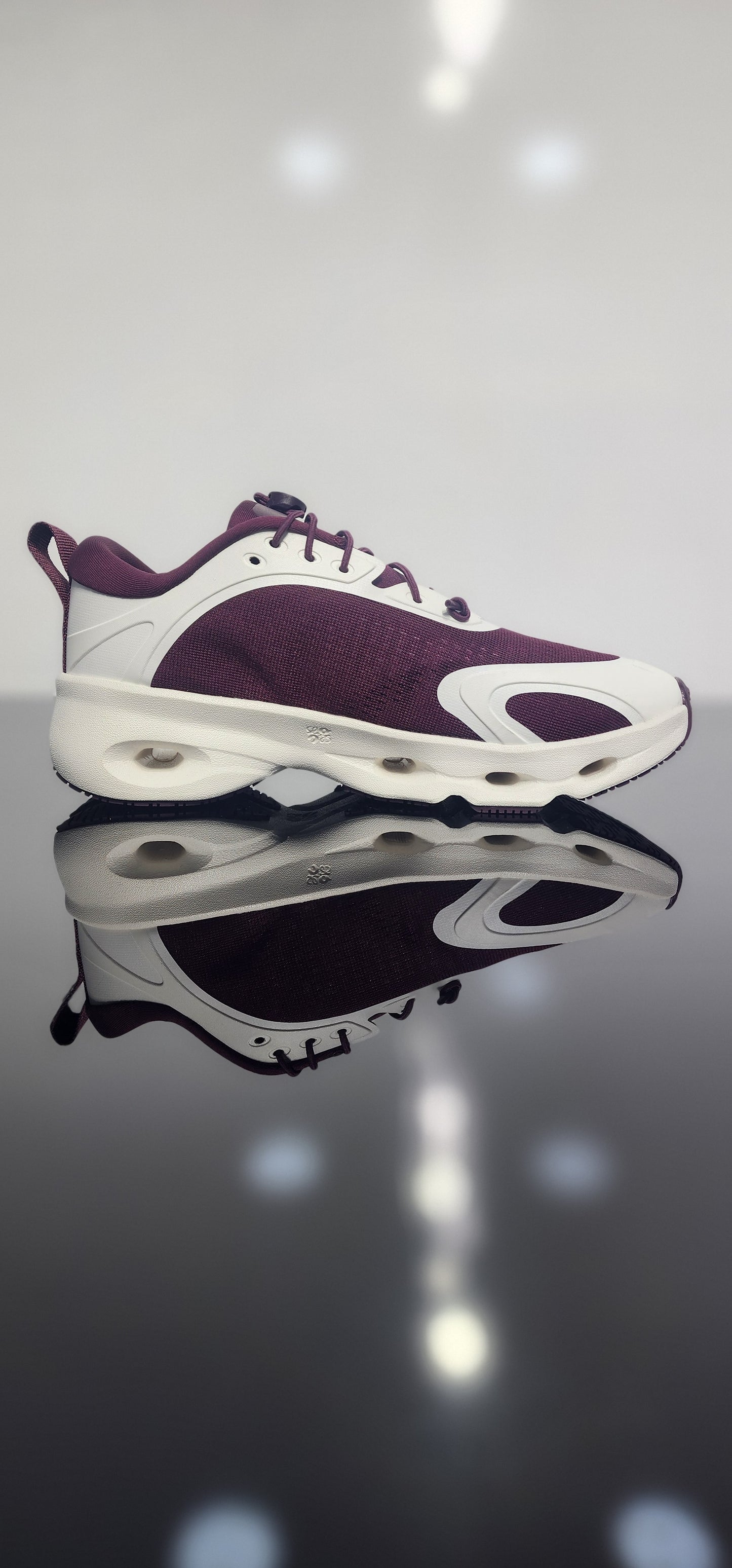 LOEWE x On Running Cloudsolo Sneakers (Burgundy)