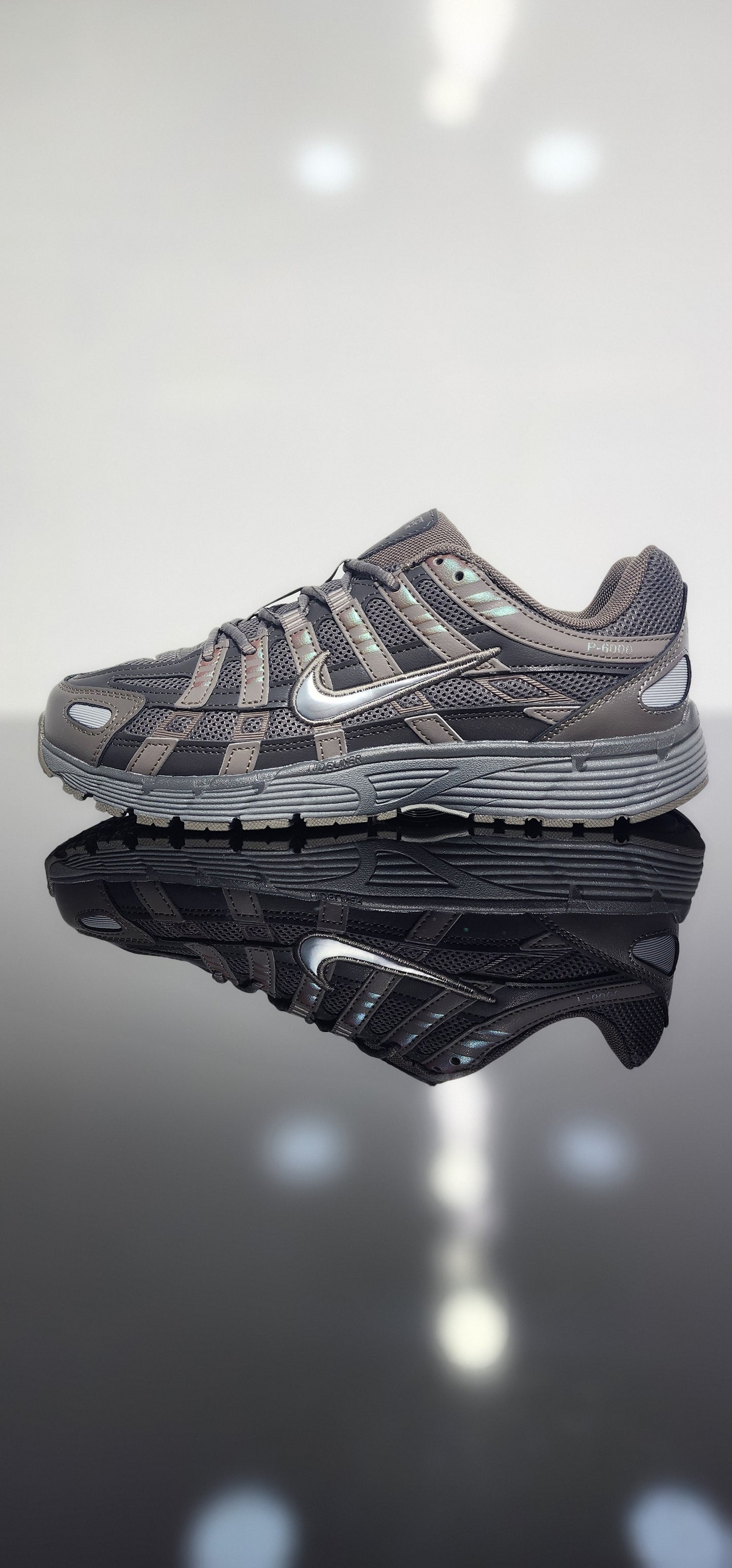 Nike P-6000 Sneakers (Dark Grey/Silver)